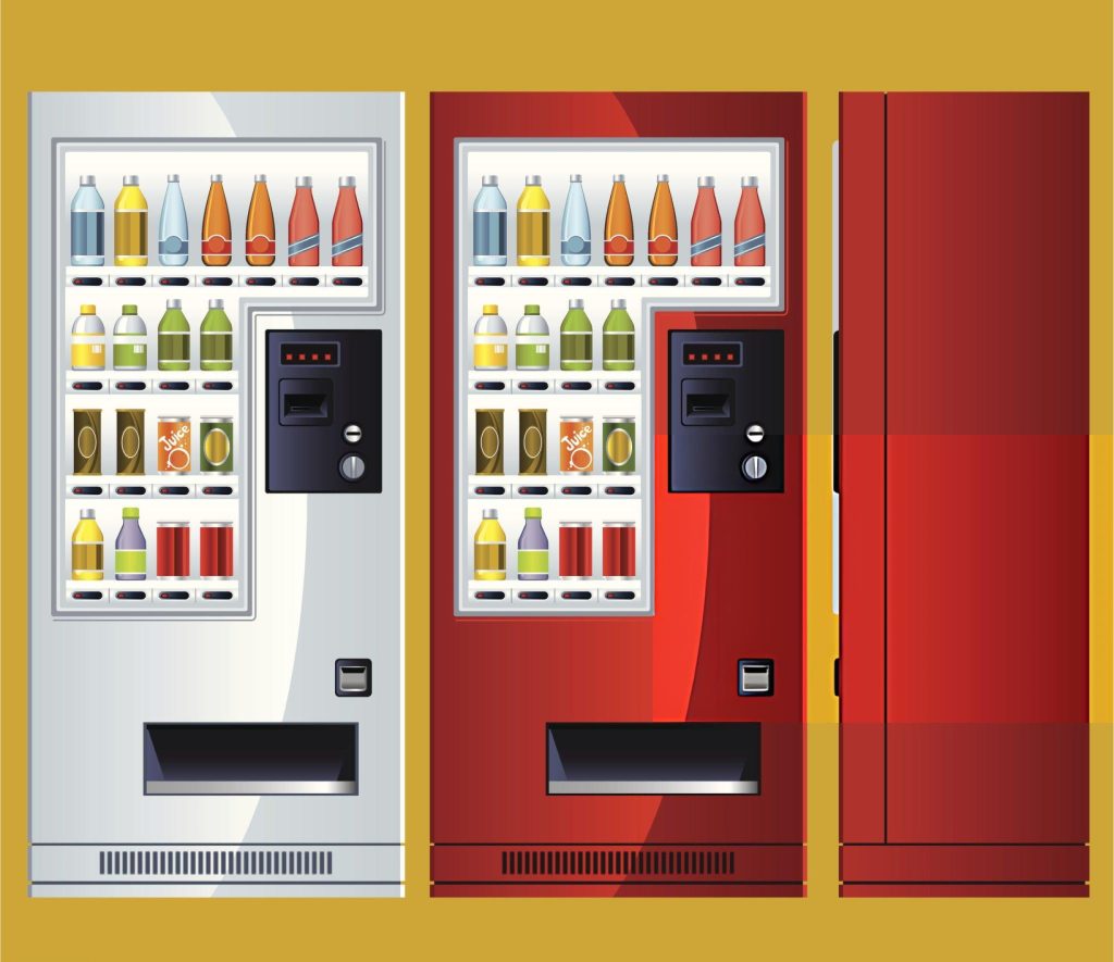 best places to put a vending machine