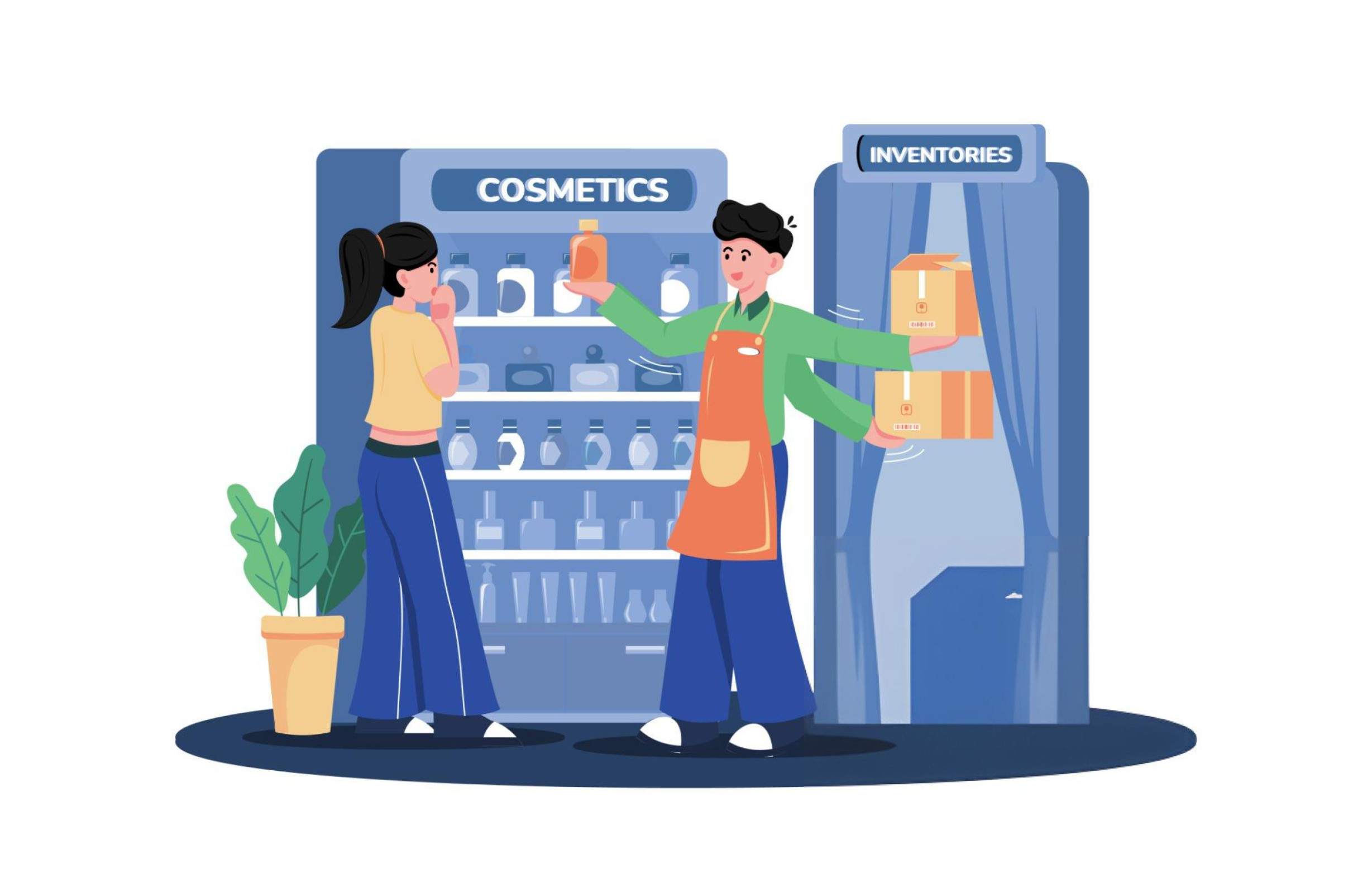 cosmetic vending machine